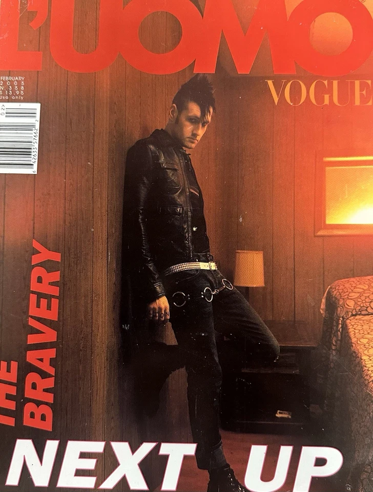 Luomo Vogue Italia Magazine The Bravery No. 358 February 2005 - Image 1 of 1