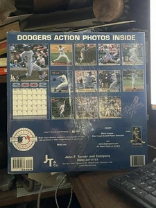 2002 Dodgers Calendar 12”X 12" in original wrapping. - Picture 1 of 4