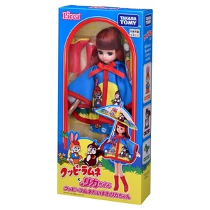 Takara Tomy Licca-chan Kuppy Ramune Lover Licca-chan raincoat Fashion Doll - Picture 1 of 7