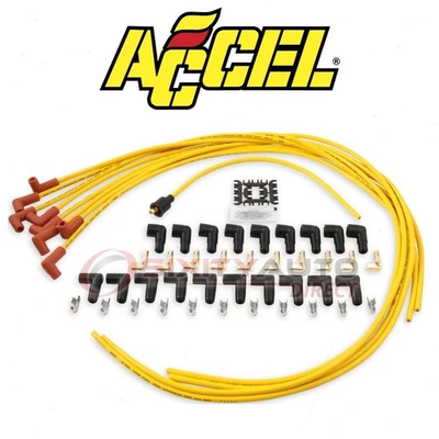 ACCEL Spark Plug Wire Set for 1973-1974 Chevrolet Laguna 6.6L V8 - Ignition ir Foto 1 de 4