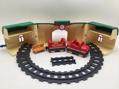 PLAYMOBIL Rare 6783 123 My Take Along Train Portable Travel Playset Pieces Lot - Image 1 of 4