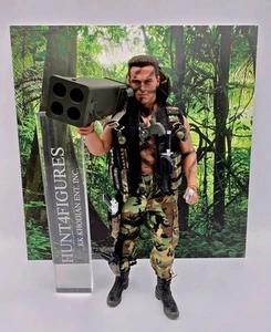 2 sided PVC background for 1/6 hot toys Predator Jungle Forest fits Ikea Detolf - Picture 1 of 4