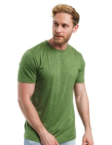 Merino Wool T-Shirt Mens - 100% Merino Wool Undershirt Lightweight Base Layer... - Picture 1 of 7
