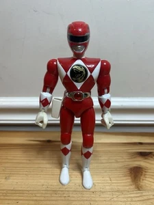 Vintage 1993 Bandai Mighty Morphin Power Rangers Red Ranger 8" Action Figure - Picture 1 of 9