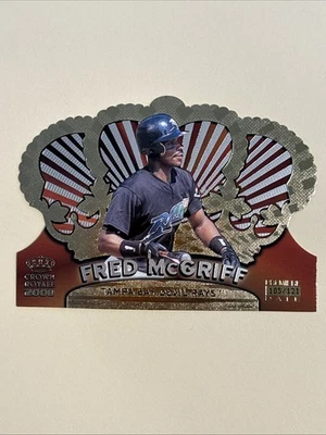 Fred McGriff 2000 Crown Royale Premiere Date #134 105/121 Tampa Bay Devil Rays - Image 1 of 2
