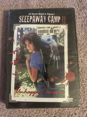 Sleepaway Camp II Unhappy Campers 2 (DVD, 2002) Brand New Sealed Rare Oop Horror - Image 1 of 3