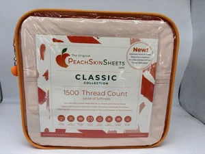 The Original Peach Skin Sheets Classic Collection XL Dorm FullSet 1500 Thread Ct - Bild 1 von 4