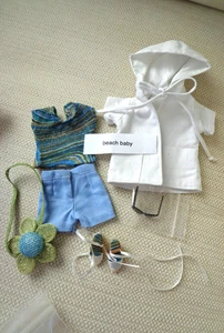 Tonner Tiny Kitty Collier Puppe Outfit Shorts, Top, Schuhe, Handtasche, Jacke für 10" - Bild 1 von 4