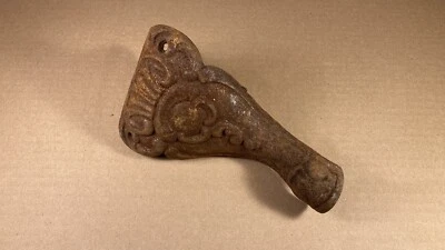 Antique Cast Iron Leg Foot for Wood Coal Burn Pot Belly Stove Parlor Parts Legs - Image 1 of 4