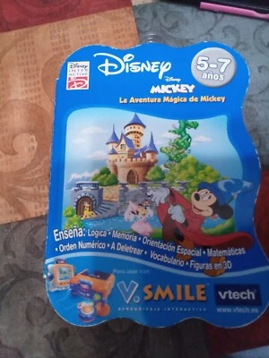NEW Spanish V-TECH V.SMILE V-MOTION MICKEY MOUSE  ACTIVE LEARNING GAME AGE 5-7 - Image 1 of 4