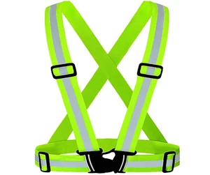 4R High Viz Reflective Vest - Stay Visible - Ideal for Running, Cycling and More - Picture 1 of 4