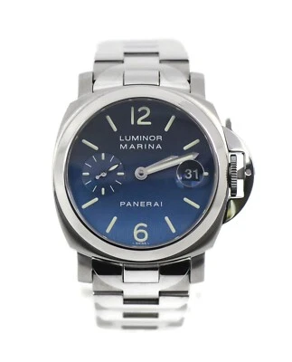 Panerai Lumunor Marina Stainless Steel Watch PAM00120 - Image 1 of 4