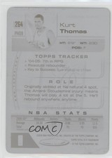 2005-06 Topps Total Printing Plate Black Backs 1/1 Kurt Thomas #264 1h1