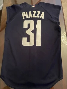 2000 ASG Mike Piazza #31 New York NY Mets MLB All Star/Derby Majestic Jersey L - Picture 1 of 12