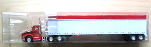 RTR Kenworth T680 Tiger Lines w Walking Floor Trailer TRUCKS N STUFF HO 1:87 RED - Picture 1 of 5