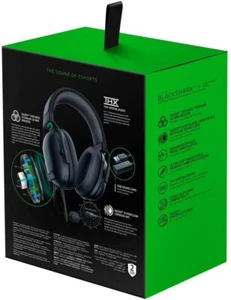 * Razer BlackShark V2 Gaming Headset Virtual 7.1 USB 3.5mm Multi-Plattform Black - Afbeelding 1 van 4