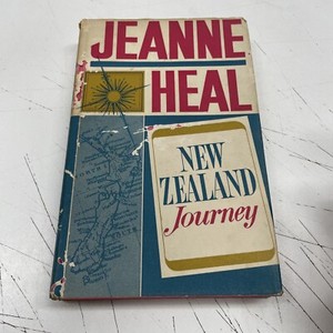 ORIGINAL VINTAGE BOOK Hard Cover Novel 1963 Jeanne Heal New Zealand Journey