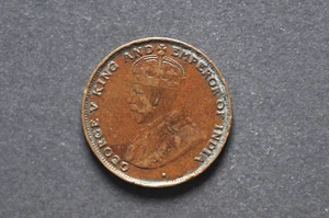Hong Kong KGV 1925 1 Cent Bronze Coin ( Wt : 7.40 g ) C1016 - Picture 1 of 9