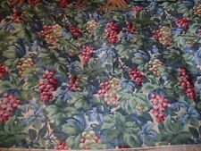4 1/3 YDS AMBIANCE FABRIC ~ PARK AVENUE COLL ~ GRAPE VINES ~ UPHOLSTERY CURTAINS