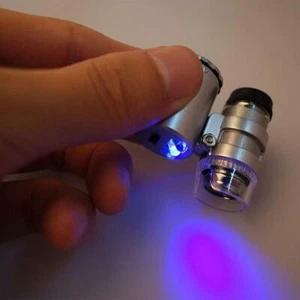 Lente di ingrandimento lente di ingrandimento gioiellieri lente di ingrandimento 60X mini microscopio|us~ - Foto 1 di 10