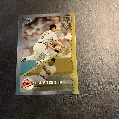 B51a Cal Ripken JR Baltimore orioles￼ Hg 5 Hall of goLD 1995 score￼ - Image 1 of 2