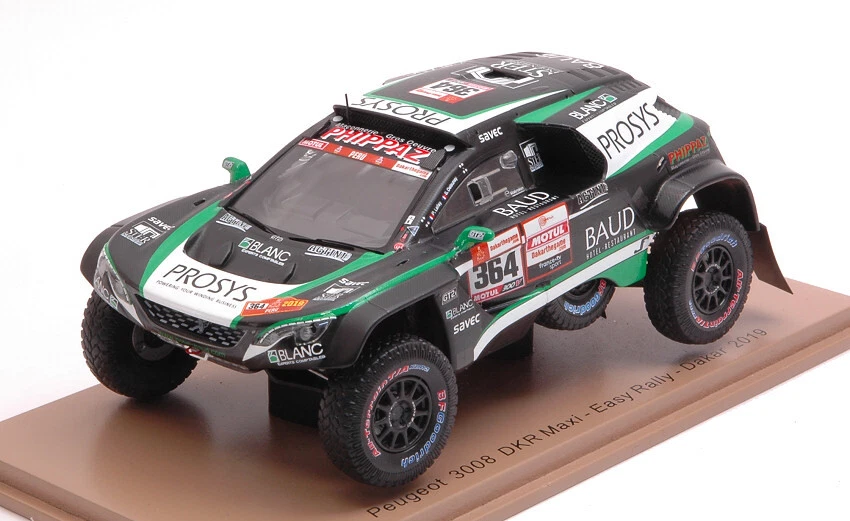 Peugeot 3008 DKR Rally Dakar 2019 Lafay-Delaunay 1 43 SPARK S5630