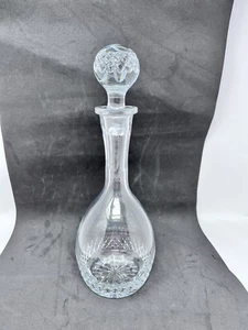 Clarencebridge Irish 24% Lead Crystal Glass Decanter with Stopper EUC Inv#23 - Picture 1 of 10
