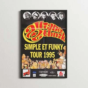 Affiche Vintage Originale - Alliance Etnik - Simple et funky Tour - 1995 - Imagen 1 de 3