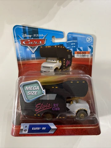 Disney Pixar Cars The World of Cars Race-O-Rama Elvis RV Diecast Car 9 Mega Size Cover
