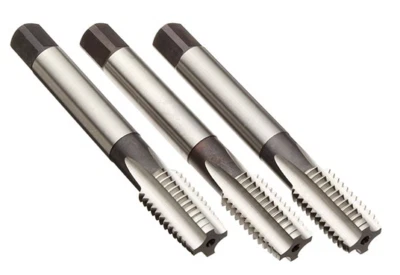 EUROPA TOOL / OSBORN M3 x 0.5 HAND TAP HSS LEAD SECOND & PLUG SET OF 3 EUROPA OSBORN G0110117 P142