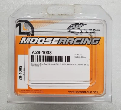 28-1008 MOOSE RACING KIT DE ROLAMENTO/VEDAÇÃO DE BRAÇO OSCILANTE SUZUKI RM125.250.465.500 - Imagem 1 de 4
