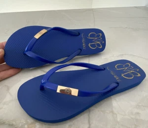 WOMENS Maribel Flip Flop Size 8 Blue Brand New - Picture 1 of 5