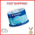 Verbatim CD-R Blank Discs 700MB 80 Minutes 52x Recordable Disc for Data and Musi