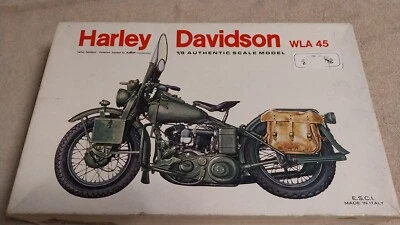 ESCI HARLEY DAVIDSON WLA 45 KIT SCALA 1:9 - Immagine 1 di 3