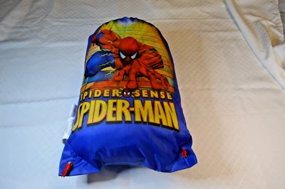 Spider Sense Spider Man Sling Bag Slumber Set 30"x54" Slumber Bag with Sling Bag - Image 1 of 4