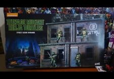 NEW NECA Teenage Mutant Ninja Turtles TMNT SDCC Exclusive Street Scene Diorama