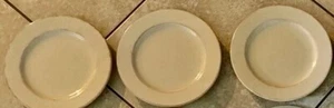 6 pc set Pier 1 One Toscana Ivory Salad Plates 8 7/8 inch Italy - Picture 1 of 3