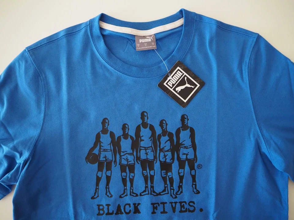 Puma. Camiseta azul. Talla L - Imagen 1 de 4