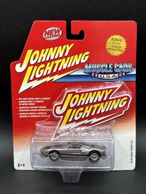2005 Johnny Lightning Muscle Cars #49 2005 FORD GT silver gray HUGE INVENTORY - Image 1 of 4