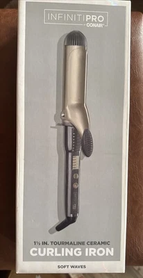 INFINITIPRO BY CONAIR Tourmaline 1.5" Ceramic Curling Iron with Protective Case - Image 1 of 3