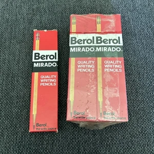 7 Boxes of VTG BEROL MIRADO 174 2-1/2 TRUE MEDIUM 71 UNUSED Pencils 1 Box 8 - Picture 1 of 5