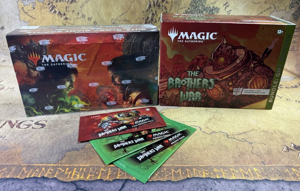 MTG: The Brothers War - Paquete de regalo, Draft Boosters 3 x paquetes promocionales. Foto 1 de 1