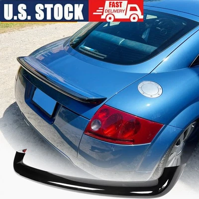 Для Audi TT Mk1 тип 8N / TT Quattro 98-06 глянцевый черный задний багажник спойлер крыло - Изображение 1 из 4