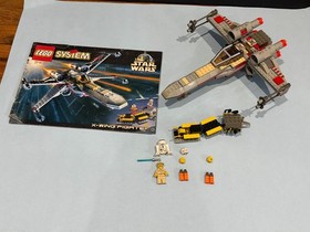 LEGO Star Wars: X-Wing Fighter 7140 w/instructions - NEAR COMPLETE - Please READ