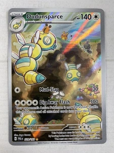 Dudunsparce IR 229/193 Pokemon Paldea Evolved Full Art Illustration Rare NM - Picture 1 of 2