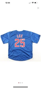 ⚾ Derrek Lee Signed Chicago Cubs Jersey XL - JSA COA – Authentic Autograph - Picture 1 of 3