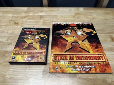 State of Emergency PlayStation 2 Juego y Guía de Estrategia Paquete Completo Probado  Foto 1 de 4
