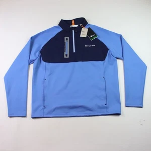 New Peter Millar Mens Large Jacket Hyperlight Weld Hybrid Half-Zip Golf Vivo - Picture 1 of 15