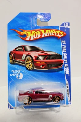Hot Wheels Faster Than Ever '07 Ford Shelby GT500 138/240 Red Maroon - Image 1 of 3