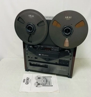 Grabadora de cinta estéreo Akai GX-747 Open Reel Deck totalmente mantenida de Japón Foto 1 de 4